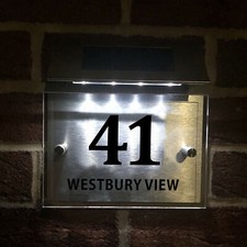 Personalised House Number