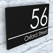 Floating House Number Plaques