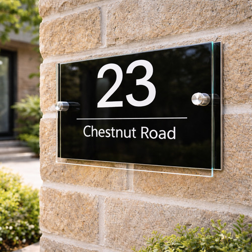 House address name plaques - name,