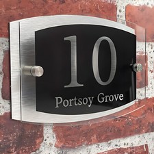 House Number Plaques