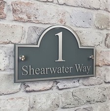 House Address Plaques Door