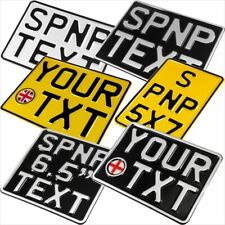 Show Pressed Number Plates