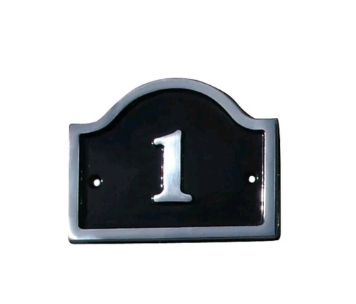The house number - the, plate