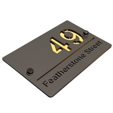 Personalised Door Number
