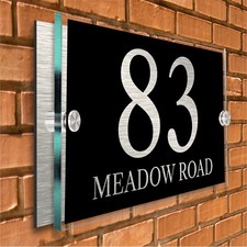 House Number Plaques Door